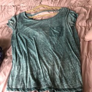 American Eagle flowy shirt